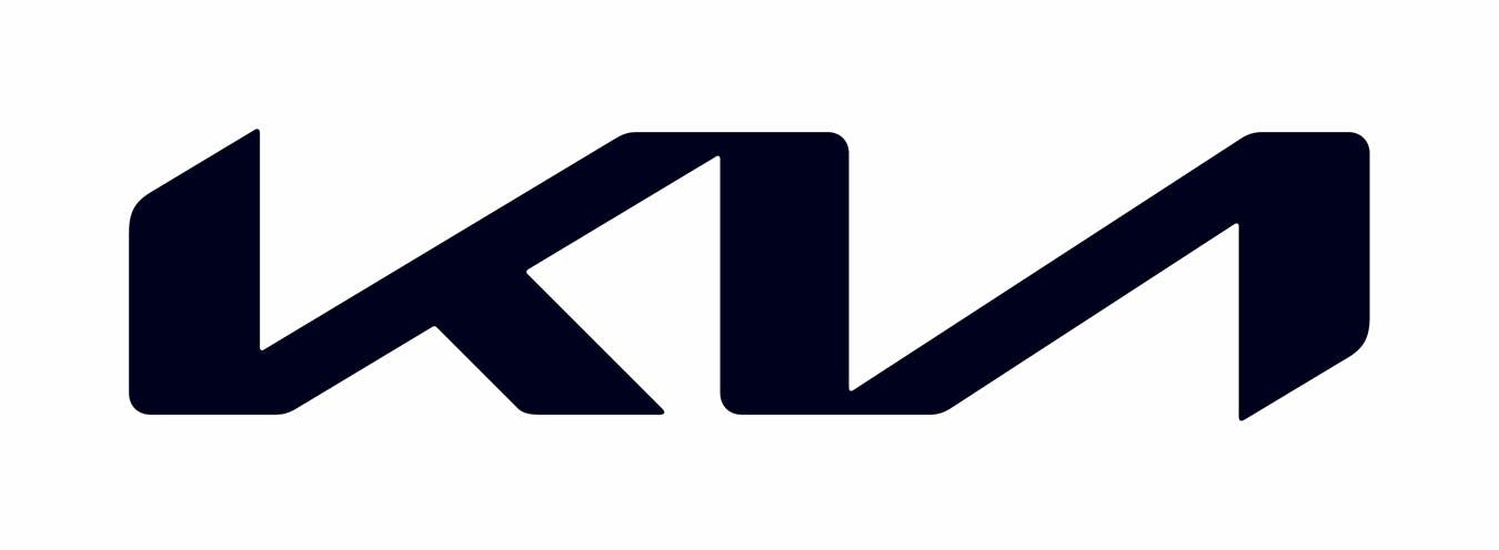 Kia Logo Kia Logo in black and white background