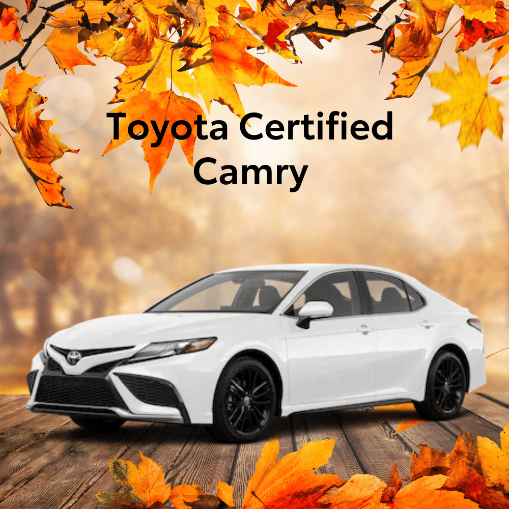 Toyota Certified Camry Finance Offer | Robinson Toyota 