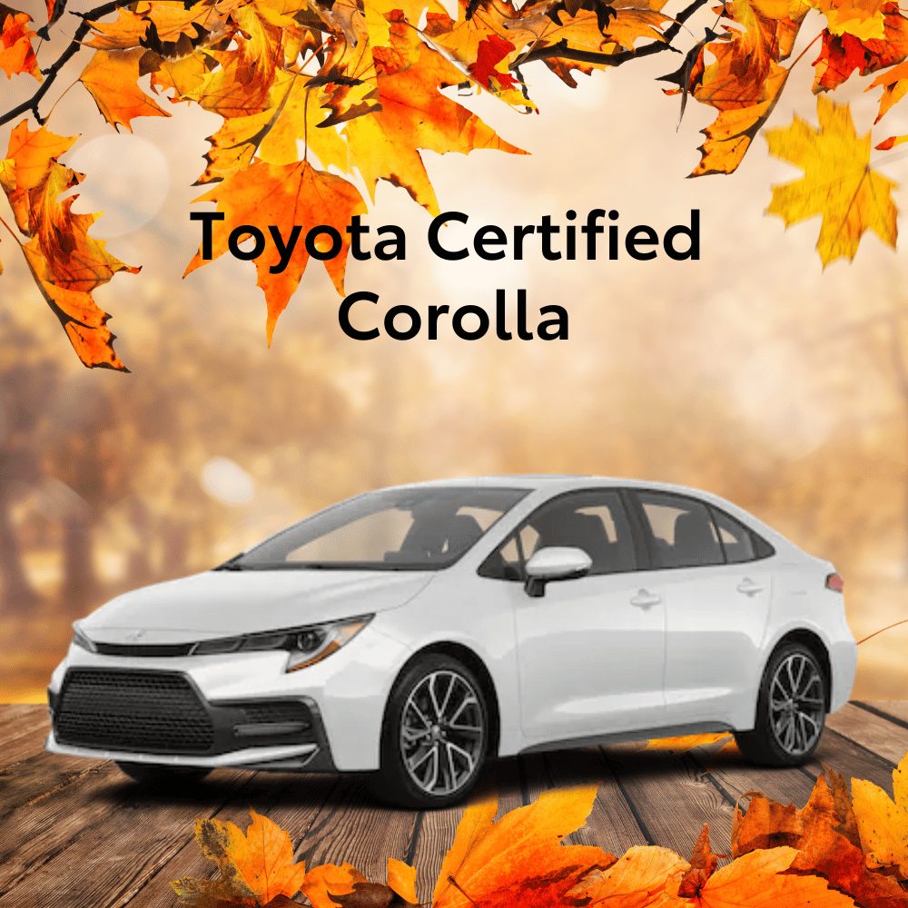 Toyota Certified Corolla Finance Offer | Robinson Toyota 