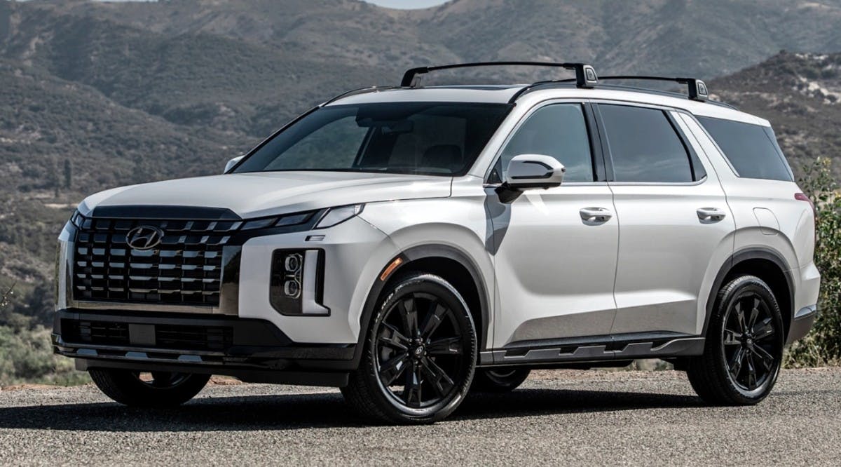 Hyundai Palisade 2024 Hyundai Palisade Calligraphy parked on the side of the road