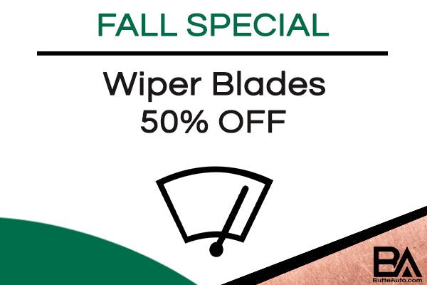 50% Off Wiper Blades | Butte Toyota