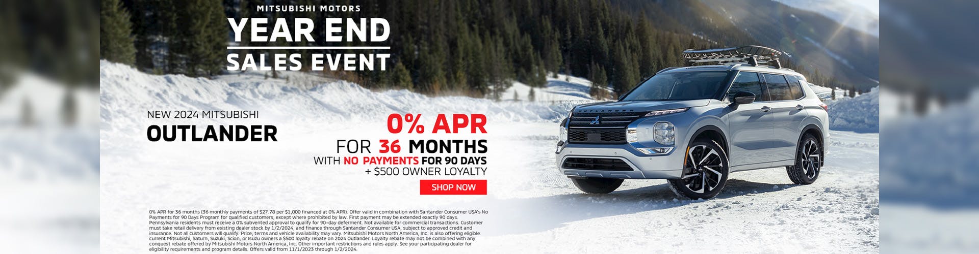 3 year end sales event