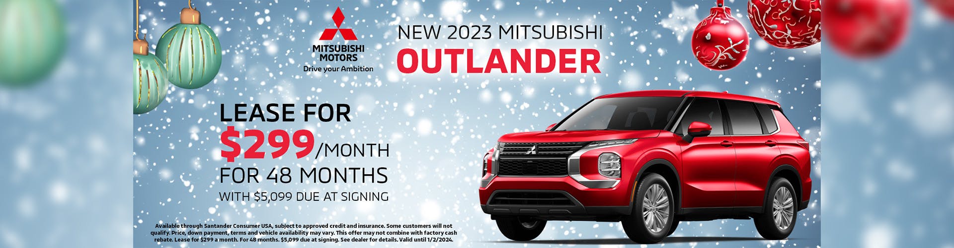 1 outlander lease