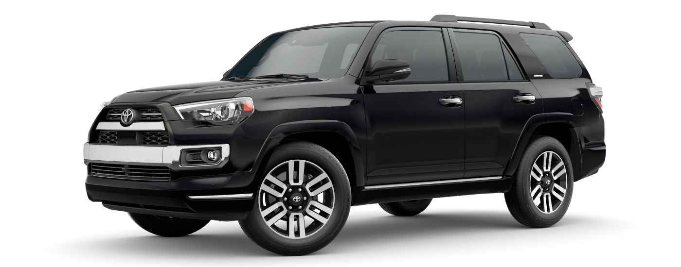 A black 2023 Toyota 4Runner Limited is angle left.