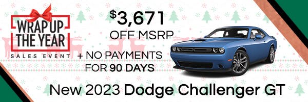 Dodge Challenger Incentive 12.2023 | Butte Auto Group