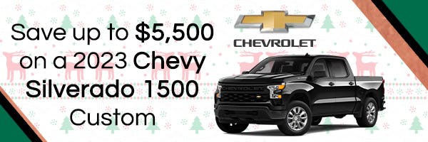 Chevy Silverado 1500 Custom Incentive | Butte Auto Group