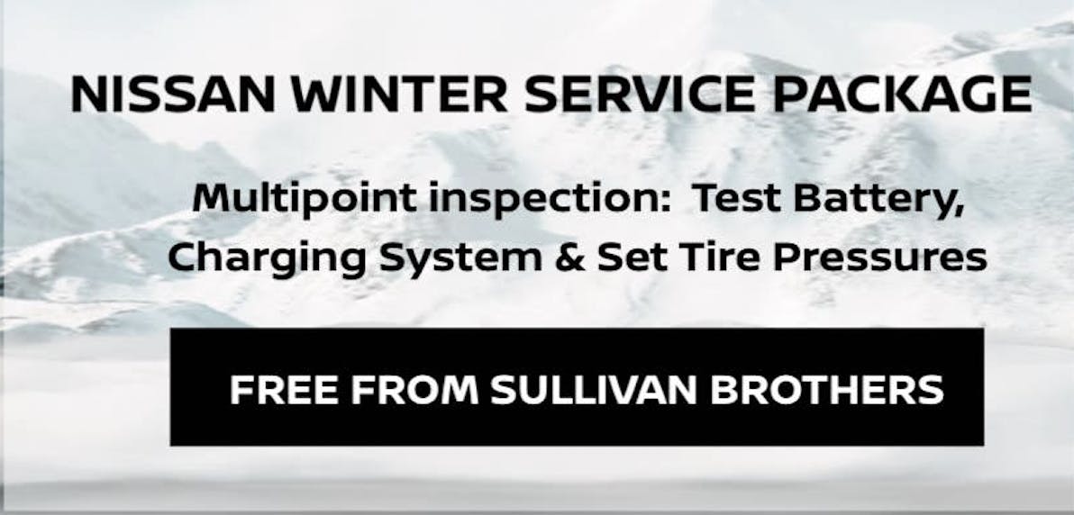 WINTER SERVICE SERVICE | Sullivan Brothers Nissan