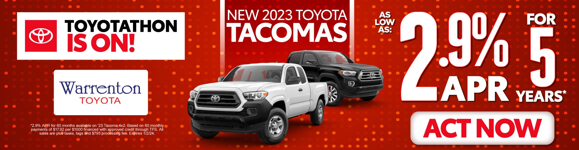 SAM-Toyotathon-Tacomas