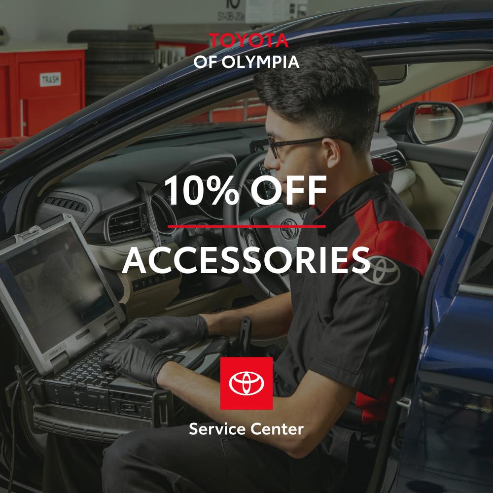 10% Off Accessories | Toyota Of Olympia