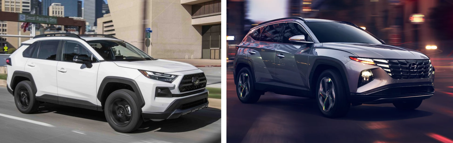 2024 Toyota RAV4 vs Hyundai Tucson Safety