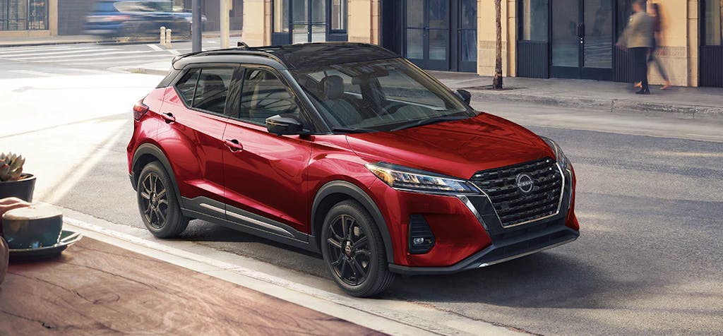 2024 Nissan Kicks Red Exterior.