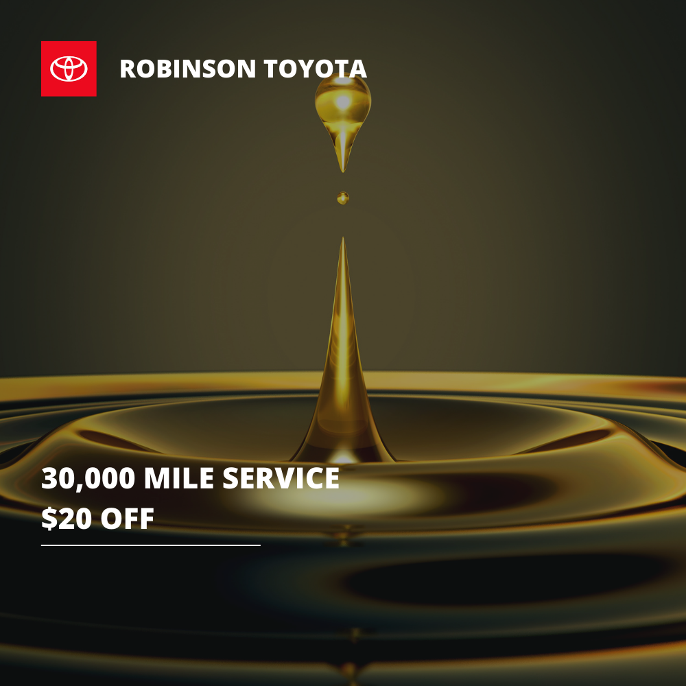 30,000 Mile Service | Robinson Toyota 