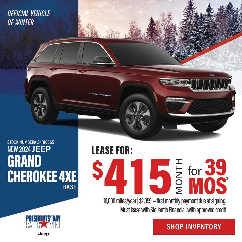 New 2024 Jeep Grand Cherokee 4xe Base | Diehl of Robinson
