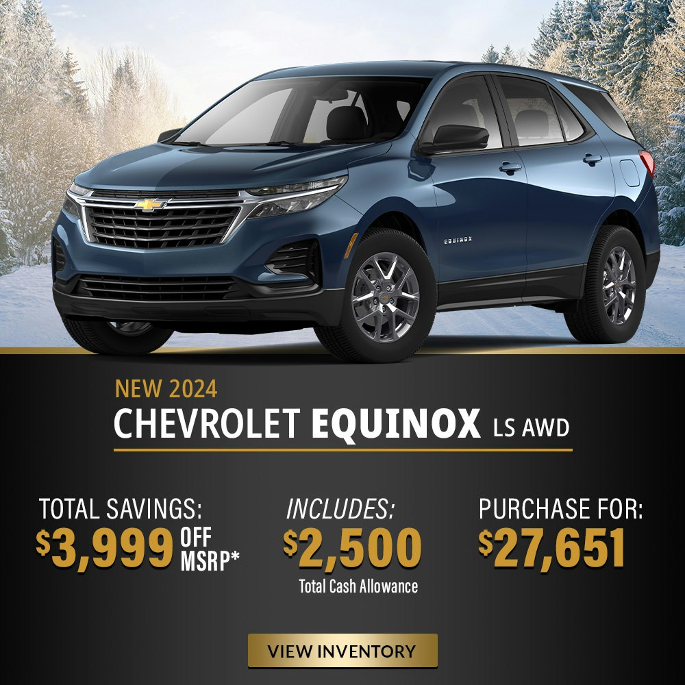 New 2024 Chevrolet Equinox LS AWD | Diehl Chevrolet