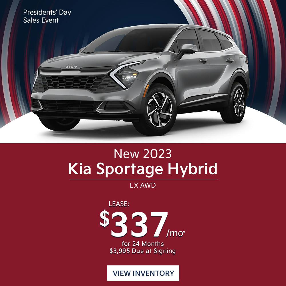 New 2023 Kia Sportage Hybrid