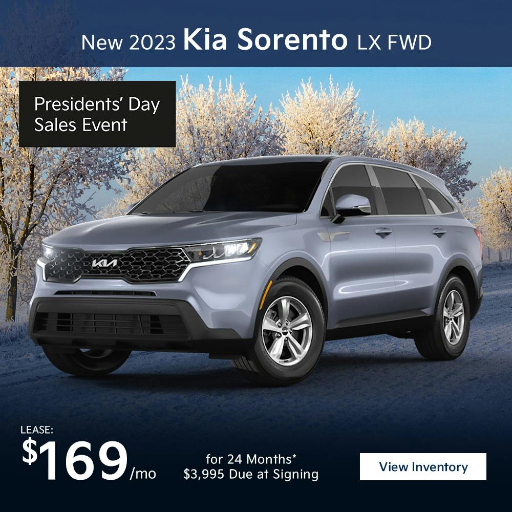 New 2024 Kia Sorento Lease for $169/Month