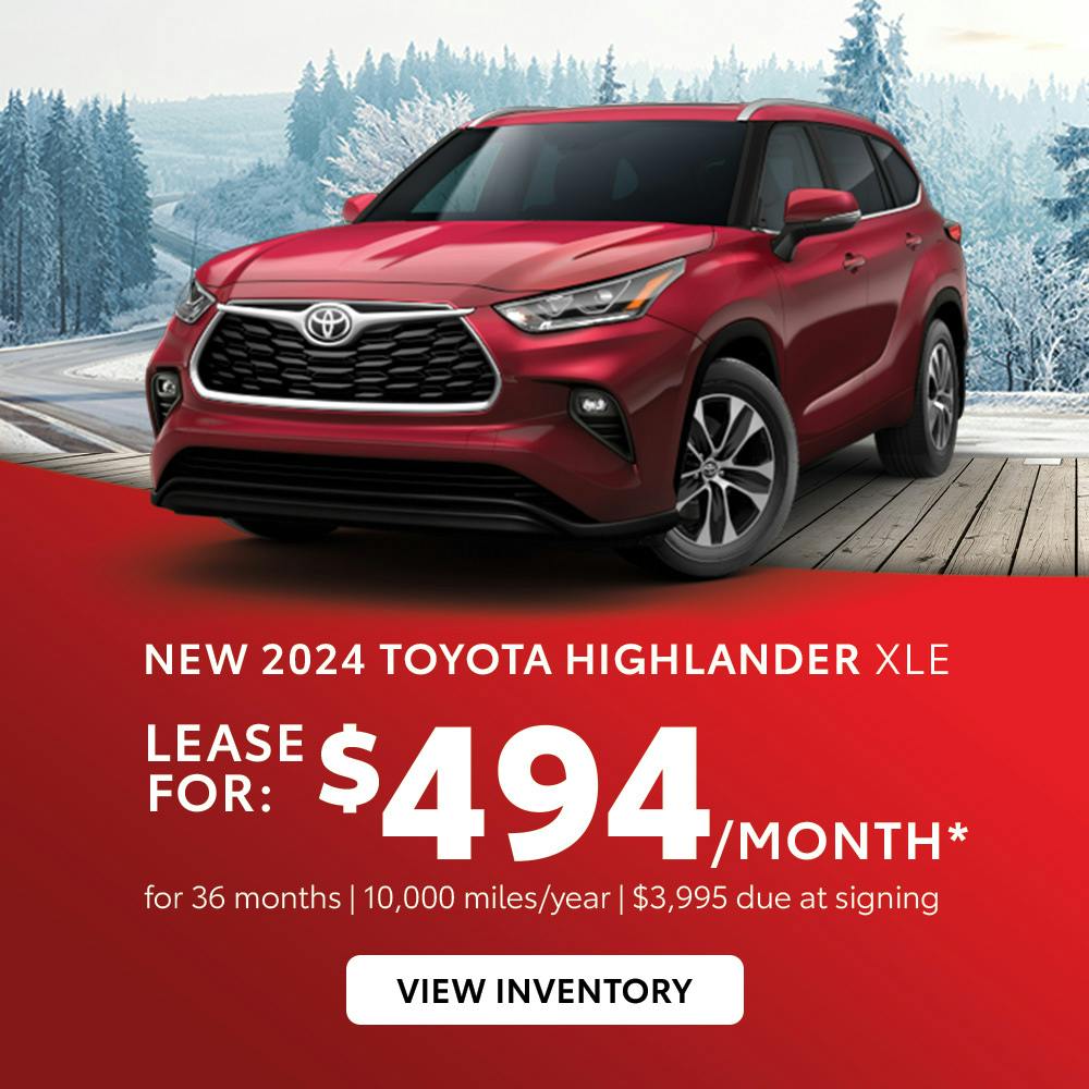 New Vehicle Specials Diehl Toyota of Butler, PA