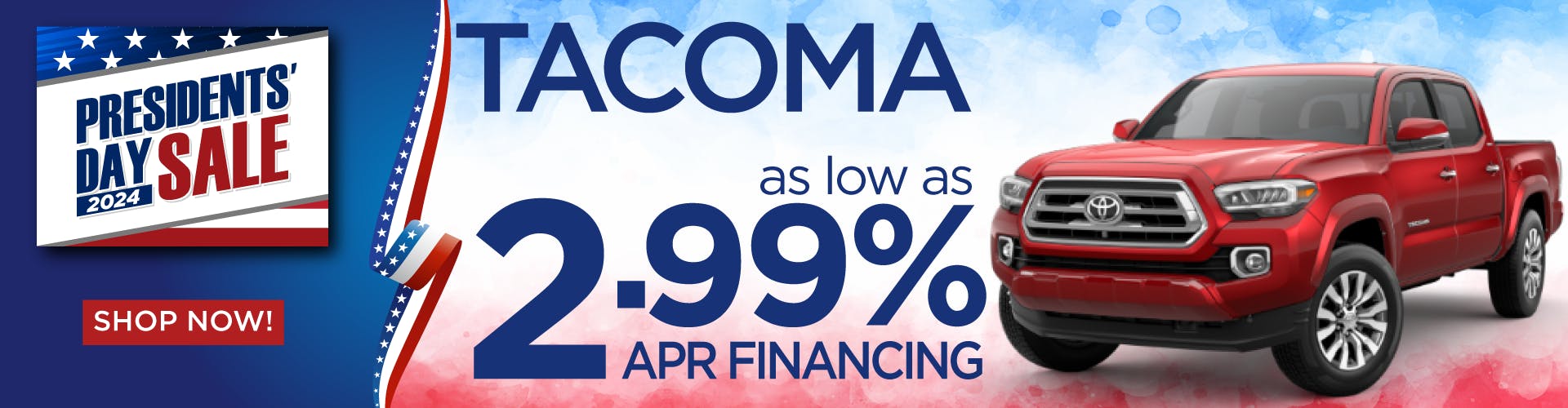 2024 Tacoma lease offer
