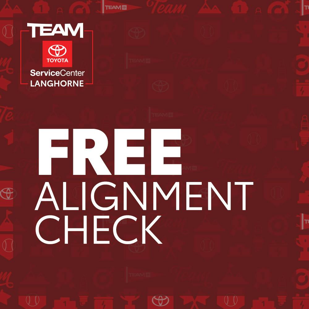 ALIGNMENT CHECK | Team Toyota of Langhorne