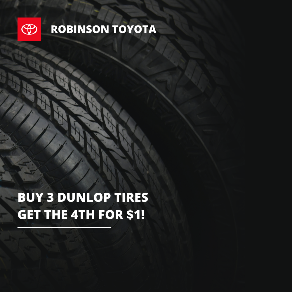 Toyota tire price match guarantee robinson toyota