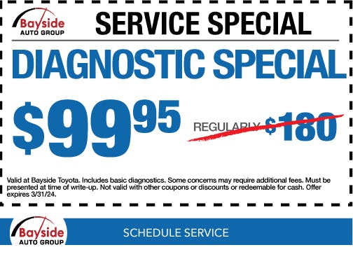 DIAGNOSTIC SPECIAL | Bayside Toyota