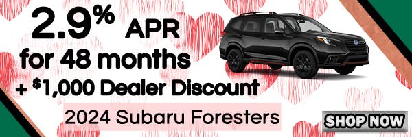 Subaru Incentive/Forester 2.2024 | Butte Auto Group