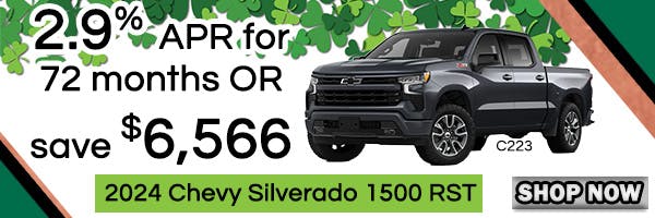 Chevy Incentive/Silverado 1500 RST 3.2024 | Butte Auto Group