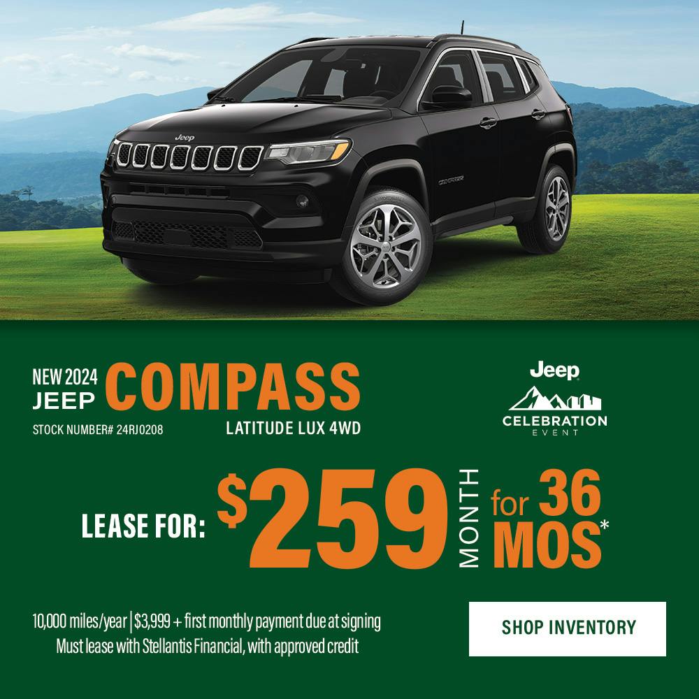 New 2024 Jeep Compass Latitude Lux 4WD