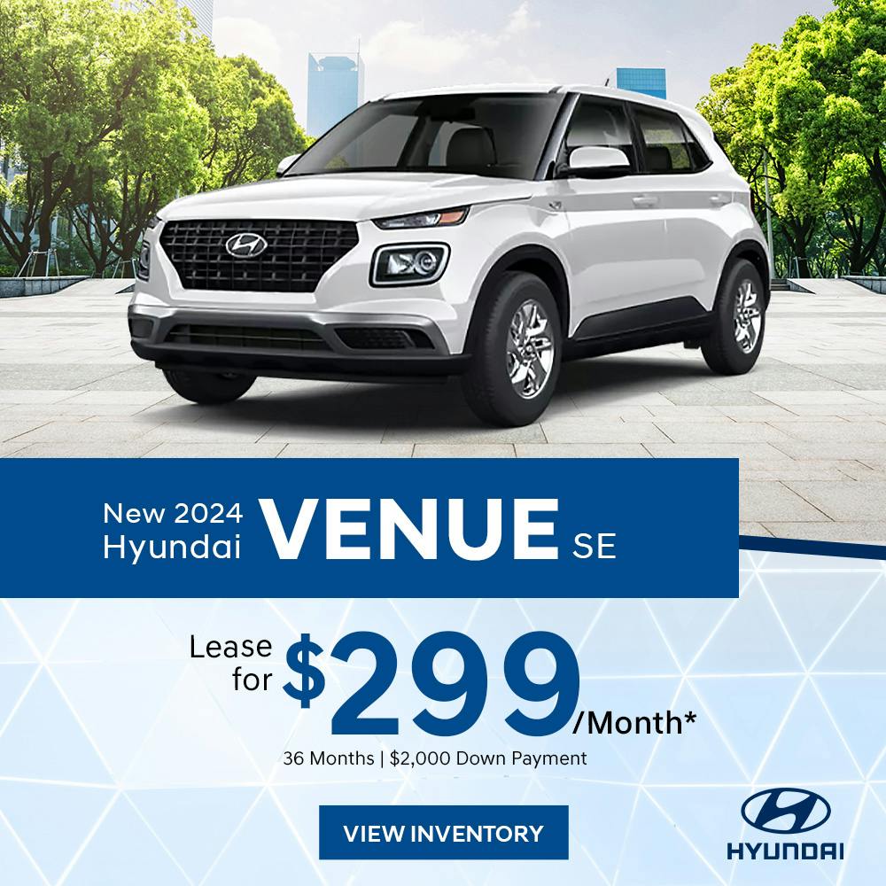 New 2024 Hyundai Venue SE