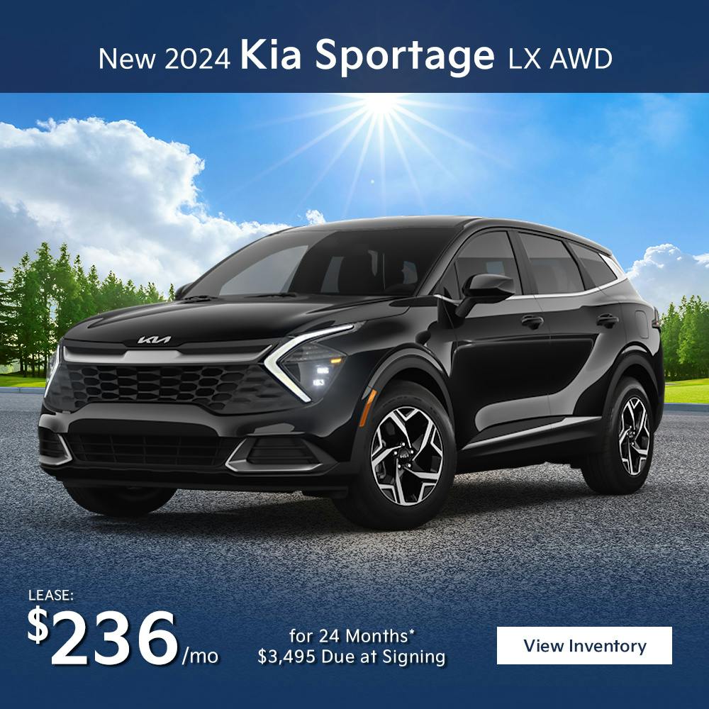 New 2024 Kia Sportage LX AWD