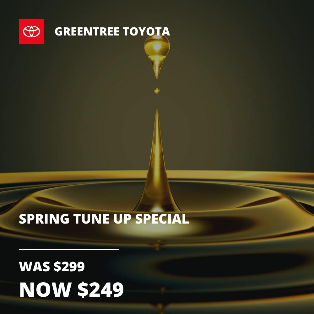 Spring Tune Up Special | Greentree Toyota