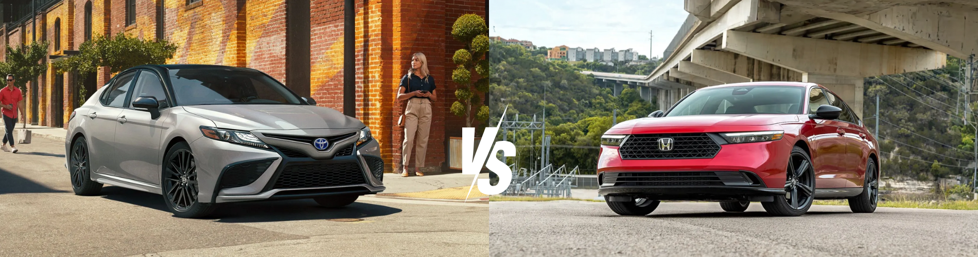 In the ultimate hybrid showdown between the Toyota Camry Hybrid and the Honda Accord Hybrid, both offer compelling efficiency, performance, and technology. The Camry Hybrid shines in power and performance with its robust hybrid powertrain, promising exhilarating acceleration and dynamic handling, especially with available All-Wheel Drive (AWD). On the other hand, the Accord Hybrid excels in interior space, offering generous passenger volume and cargo space. Both vehicles boast advanced safety suites and connectivity options, ensuring a safe and connected driving experience. Ultimately, the Camry Hybrid emerges as the superior choice for those seeking unmatched power, performance, and driving excitement, setting a new standard of excellence in the segment. Find your perfect Toyota Camry Hybrid at North Georgia Toyota today and experience the thrill firsthand.