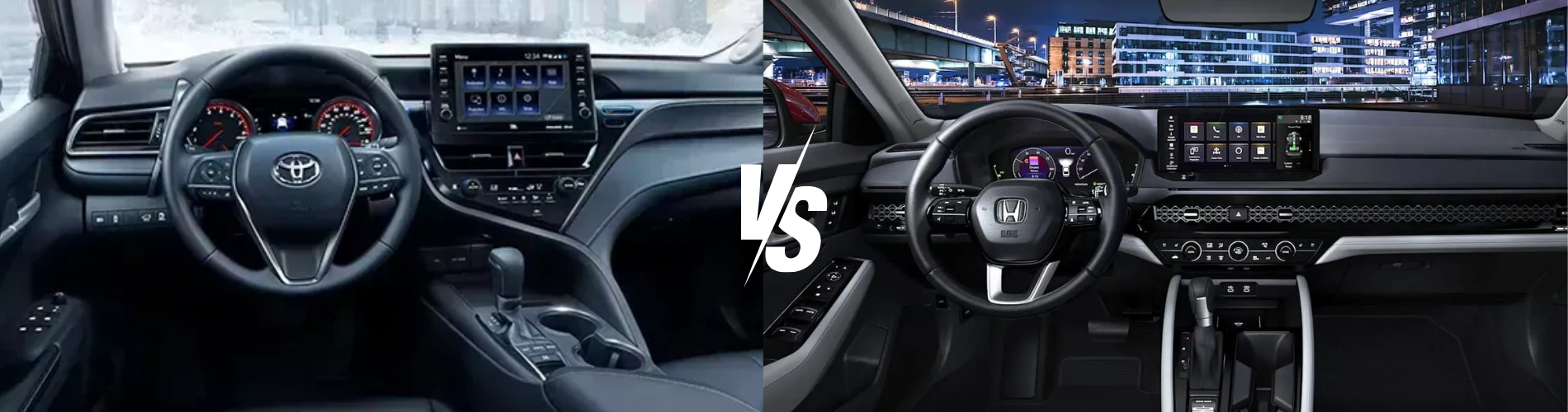 In the ultimate hybrid showdown between the Toyota Camry Hybrid and the Honda Accord Hybrid, both offer compelling efficiency, performance, and technology. The Camry Hybrid shines in power and performance with its robust hybrid powertrain, promising exhilarating acceleration and dynamic handling, especially with available All-Wheel Drive (AWD). On the other hand, the Accord Hybrid excels in interior space, offering generous passenger volume and cargo space. Both vehicles boast advanced safety suites and connectivity options, ensuring a safe and connected driving experience. Ultimately, the Camry Hybrid emerges as the superior choice for those seeking unmatched power, performance, and driving excitement, setting a new standard of excellence in the segment. Find your perfect Toyota Camry Hybrid at North Georgia Toyota today and experience the thrill firsthand.