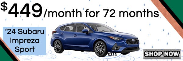 Subaru Impreza Sport $449/mo 72 months – 4.2024 | Butte Auto Group