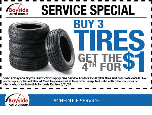 Tires Special | Bayside Toyota