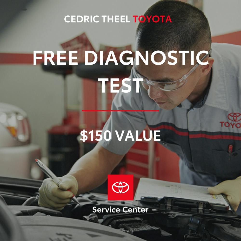 Free Diagnostic Testing | Cedric Theel Toyota