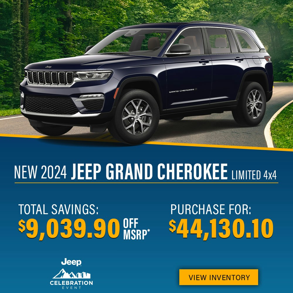 New 2024 Jeep Grand Cherokee Limited 4X4