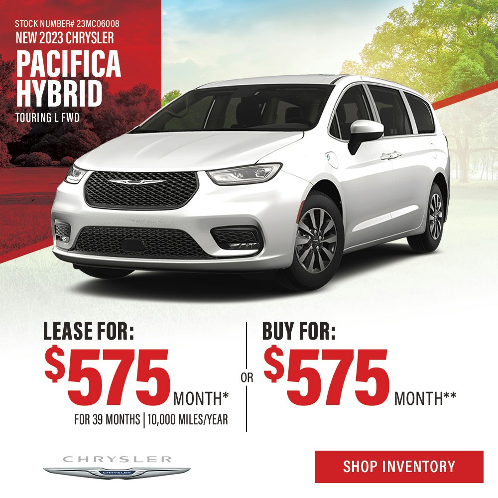 New 2023 Chrysler Pacifica Hybrid Touring L FWD