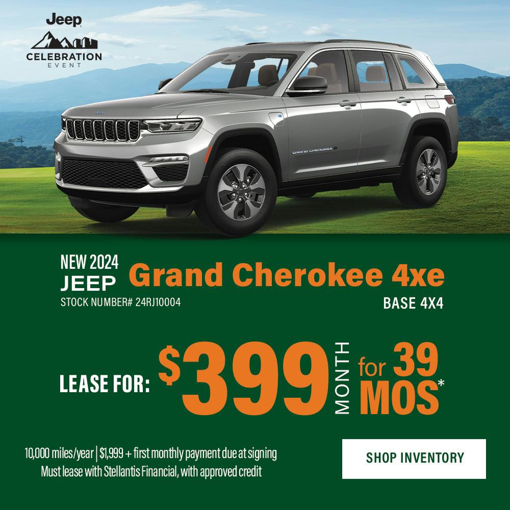 New 2024 Jeep Grand Cherokee 4xe Base 4X4 | Diehl of Robinson