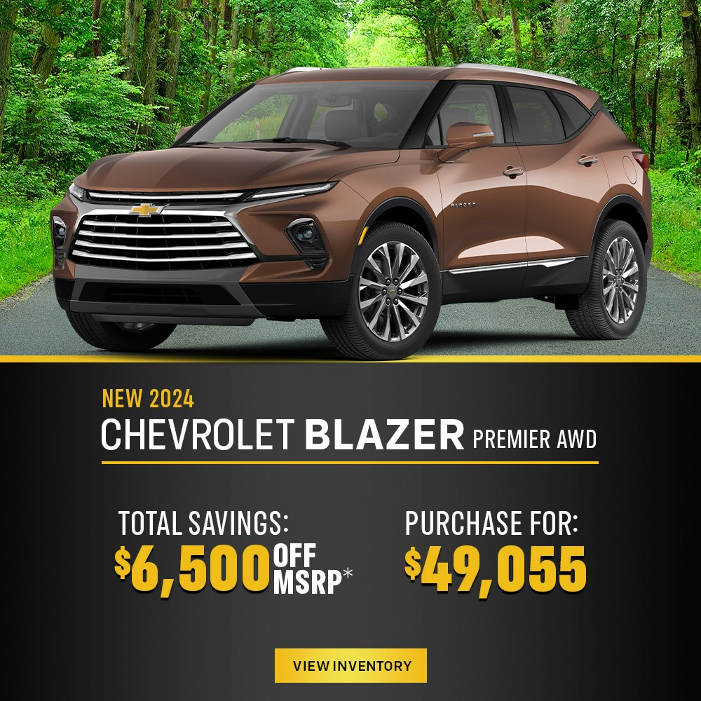 New 2024 Chevrolet Blazer Premier AWD | Diehl Chevrolet
