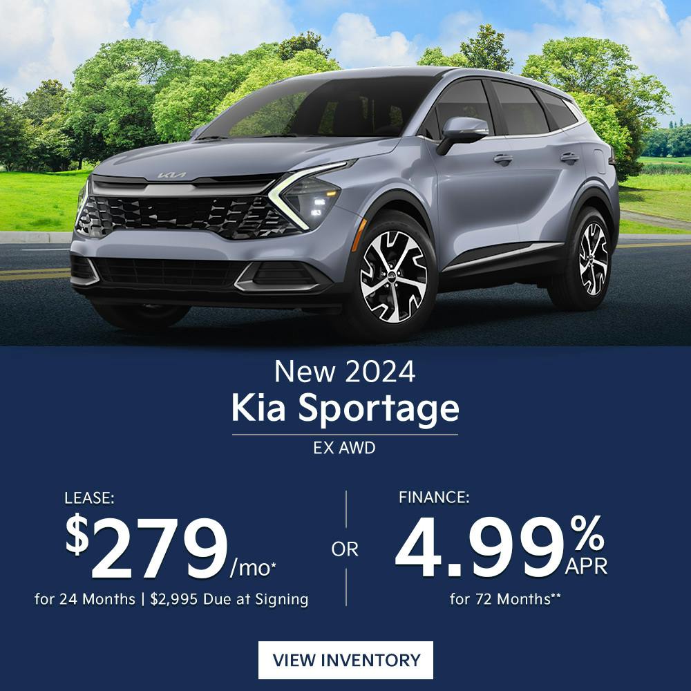 New 2024 Kia Sportage