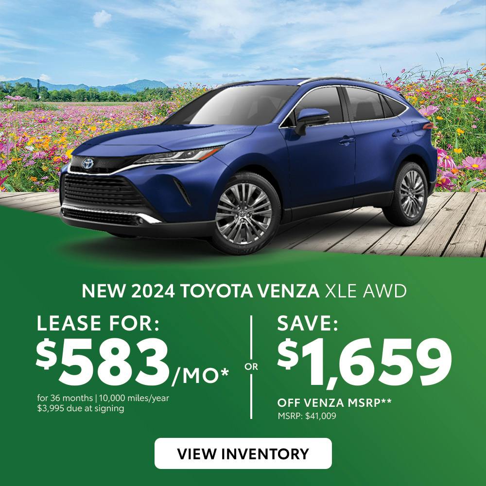 New 2024 Toyota Venza XLE AWD
