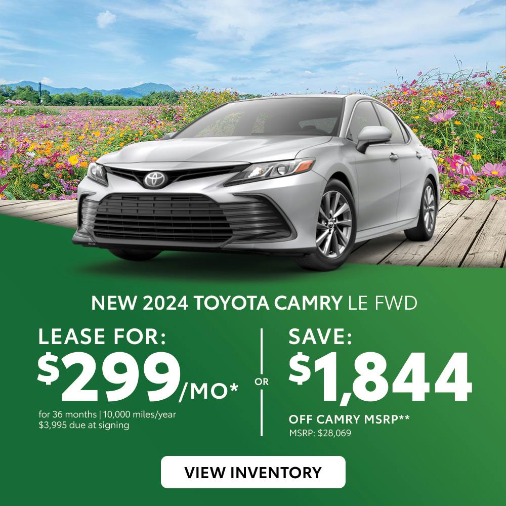 New 2024 Toyota Camry LE FWD