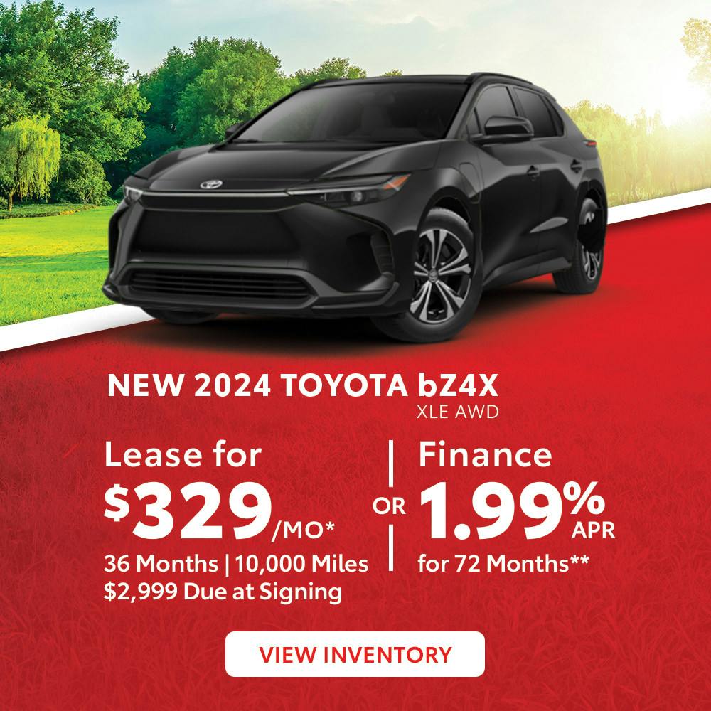 New 2024 Toyota bZ4X XLE AWD