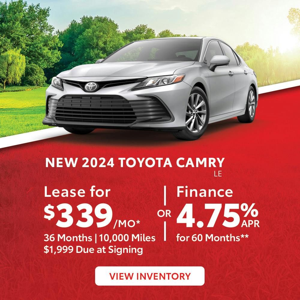 New 2024 Toyota Camry LE | Diehl Toyota of Hermitage