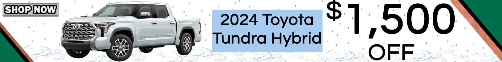 Toyota Tundra Hybrid $1,500 OFF – 4.2024