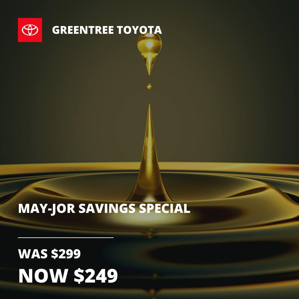 May-Jor Savings Special | Greentree Toyota