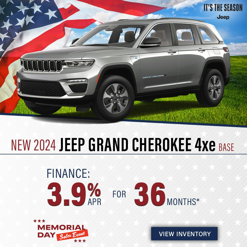 New 2024 Jeep Grand Cherokee 4xe Base | Diehl of Grove City