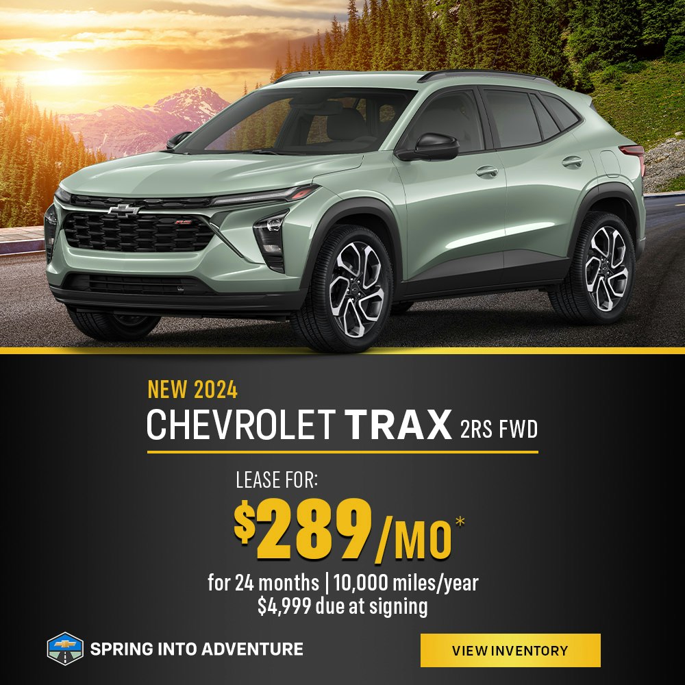 New 2024 Chevrolet Trax 2RS FWD