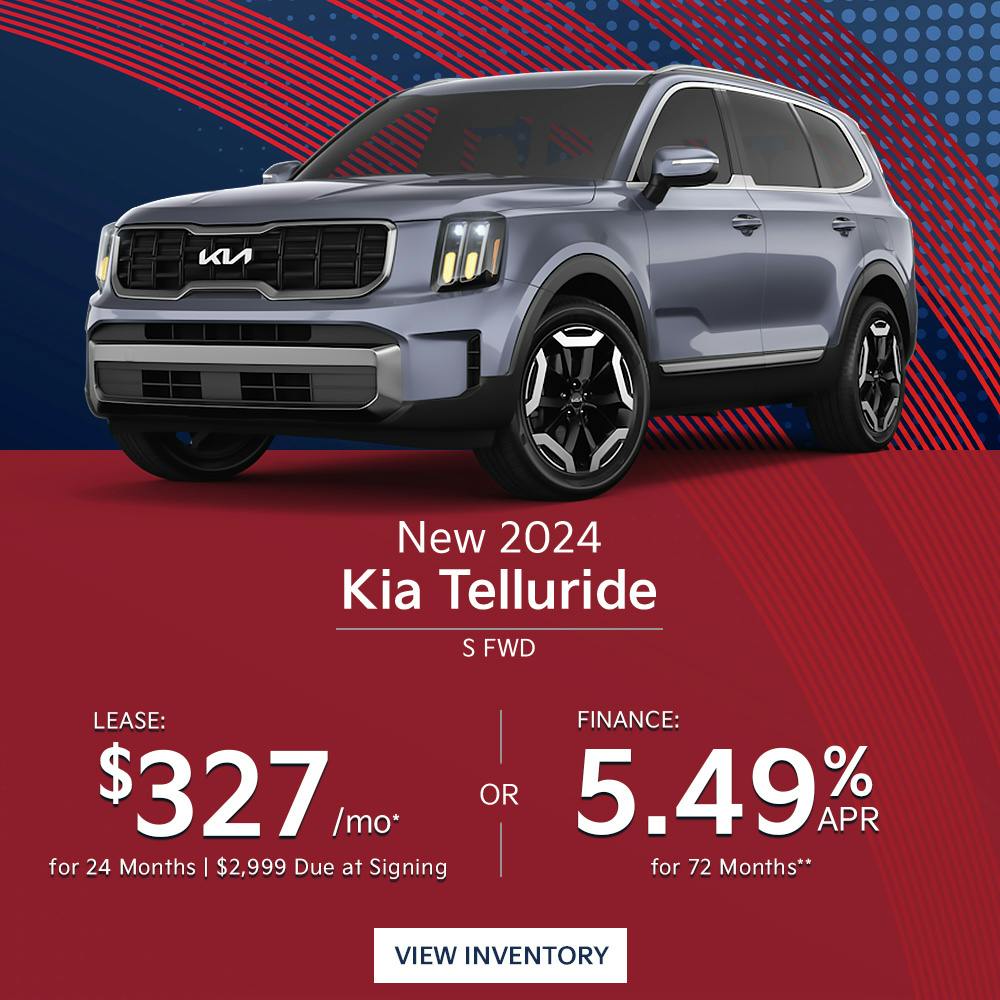 New 2024 Kia Telluride S FWD